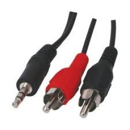 Cable RCA a 3,5 Stereo 3.60mts.