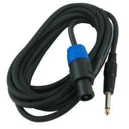 Cable p/parlante Speakon a 1/4 (6.5mm) mono