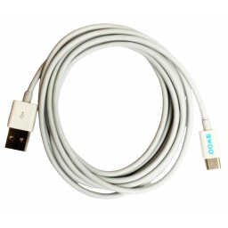 Cable de Datos y Carga USB C a USB Silicona Liquida - 3AH 2MT