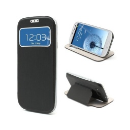 Estuche flip cover para Samsung S4 mini