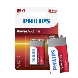 BATERIA 9V ALCALINA - BLISTER X1 PHILIPS