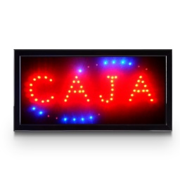 Cartel de Led Caja