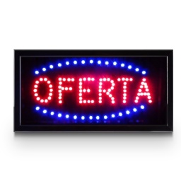 Cartel de Led Oferta