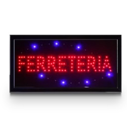 Cartel de Led Ferreteria