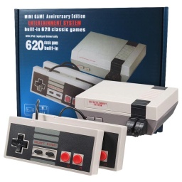 CONSOLA DE VIDEOJUEGOS RETRO CLASSIC CON 620 JUEGOS salida de audio y video RCA GENERICO