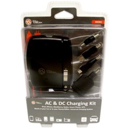 Cargador p/celular Key Media AC & DC