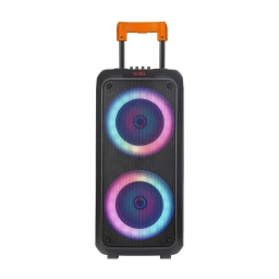 Parlante Inalambrico Portatil 2X8 con Bateria ,Luces 40W RMS NDR