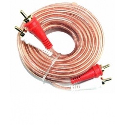 Cable 2 rca a 2 Rca 3.65m 100% cobre - Audiopipe AUDIOPIPE