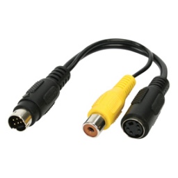 Cable Adaptador de SVHS 7 pin a RCA THEONE