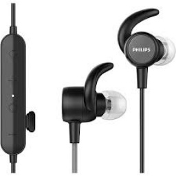 Auriculares Inalmbricos Bluetooth con Monitoreo de Frecuencia Cardaca E IPX5 (TASN503BK) PHILIPS