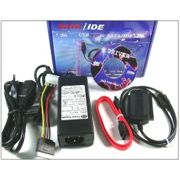 Adaptador USB 2.0 IDE 2.5"/3.5" SATA Retail GENERICO