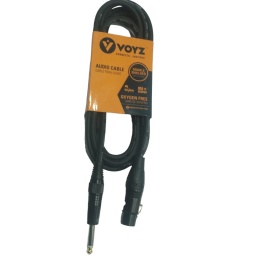 Cable 1/4? Mono a Xlr Hembra Voyz - 3 Metros VOYZ