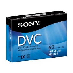 DIGITAL VIDEO CASSETTE  60 MINUTOS  PREMIUM SONY