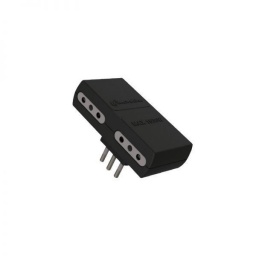 Adaptador 3 en linea plano a 4 tomas 3 en linea ELECTRALINE