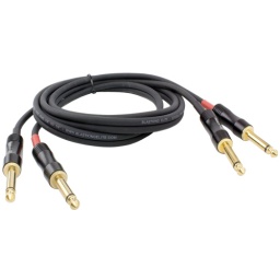 Cable doble 14 (6.5mm) a doble 14 Mono 3 mts BLASTKING