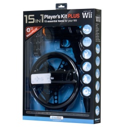 KIT DE JUEGO WII 15 EN 1 - PLAYER KIT PLUS DREAMGEAR