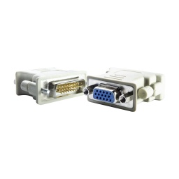 Adaptador DVI a VGA hembra 24+5P