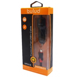 Cargador  para Coche con Cable MICROUSB BULUD