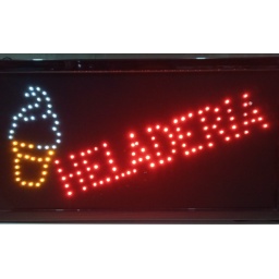 Cartel de Led Heladeria