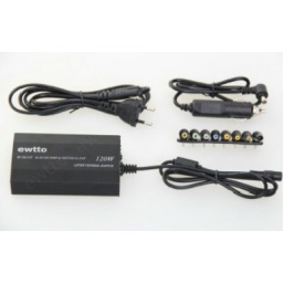 Cargador Universal para Notebook 220v 12v EWTTO