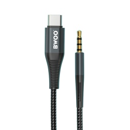 Cable Plug 3.5 Stereo a Usb-c  1 Metro BWOO