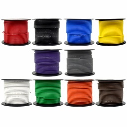 Cable Unifilar por Metro Varios Colores BK