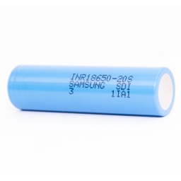 Pila Recargable CR18650 3.7V 2 Ah para Vaper - Samsung