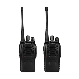 WALKIE TALKIE BAOFENG 2 VIAS 16 CANALES CON CARGADOR BAOFENG