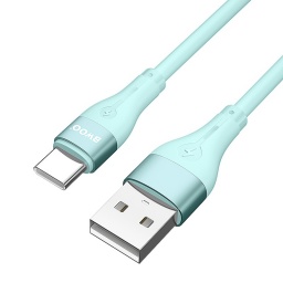 Cable de Datos y Carga Usb-c a USB Silicona Liquida - 3AH 1MT. BWOO