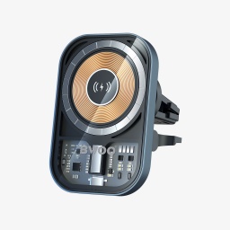 Cargador de Auto 15W Transparent Magnetic Wireless BWOO