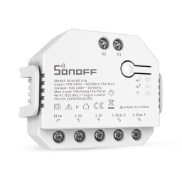 DUALR3 Lite - Interruptor Smart Switch Apagado Encendido Wifi SONOFF SONOFF