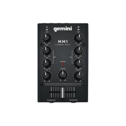 Mixer Compacto 2 Canales  Dj GEMINI