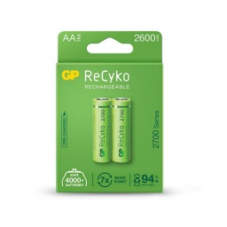 Pilas Aa Recargables 2600 Mah Precargadas Gp GP