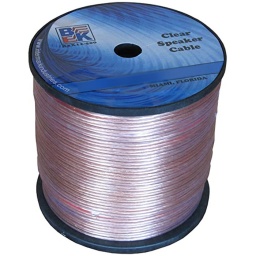 Rollo Cable pparlante 152mts transparente 2mm BK