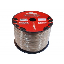 Rollo Cable pparlante 305mts. transparente 0.60m AUDIOPIPE