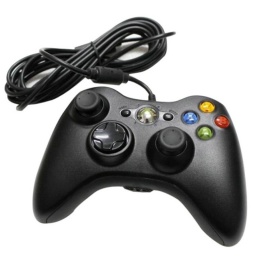 Joystick USB compatible PC  cCable Negro