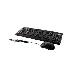 Kit de Teclado y Mouse con Cable - Desk Mate KLIP XTREME