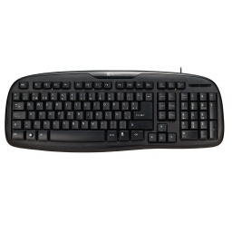 Teclado con cable usb en espaol  KLIP XTREME