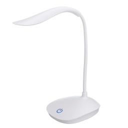 Lampara Recargable de Mesa 3 Toques Blanco Frio 4W