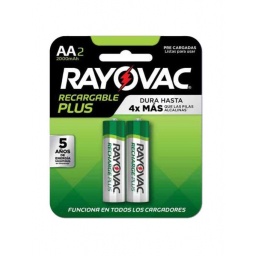 Pila Recargable Aa 1350 Mah Precargada Rayovac Blister X2 RAYOVAC