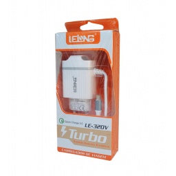 Cargador de Pared 3.4 Amp 3 Usb+ Micro USB LELONG