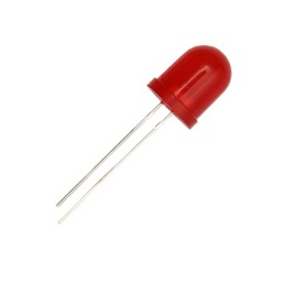 LED 10mm Difuso color Rojo