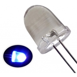 LED 10mm alto brillo Violeta *222