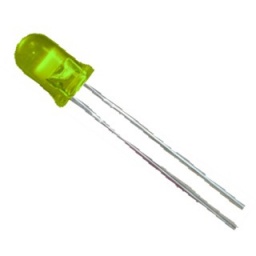 LED 5mm Verde Difuso