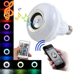 Lampara de Led Rgb con Parlante  Bluetooth