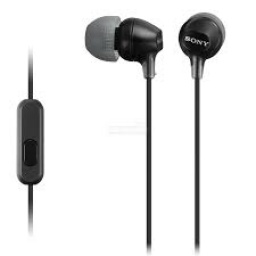 Auriculares Intrauditivos Mano Libre Negro SONY