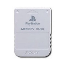 Memory card p/Play Station One SONY