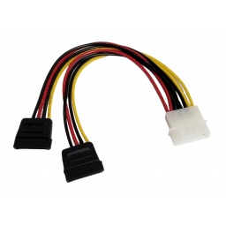 Cable De Alimentacin Molex a 2 Sata