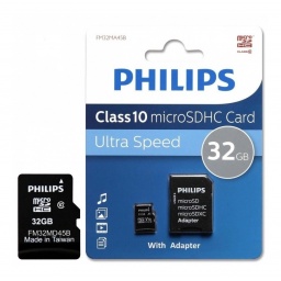 Micro SD 32GB cAdaptador PHILIPS