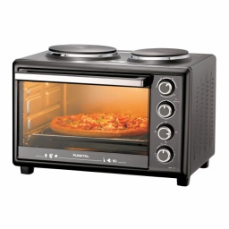 Horno elctrico 38 Lt c/ 2 hornallas Punktal PUNKTAL